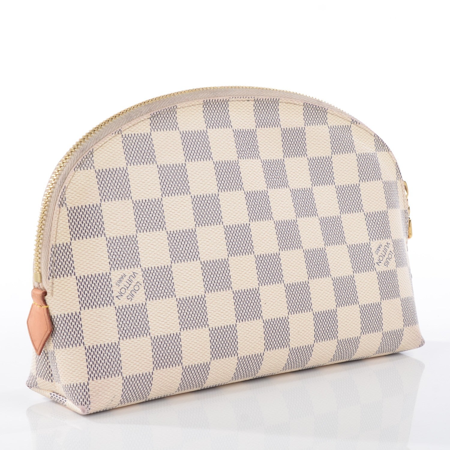Louis Vuitton Damier Azur Cosmetic Pouch GM 3 of 12