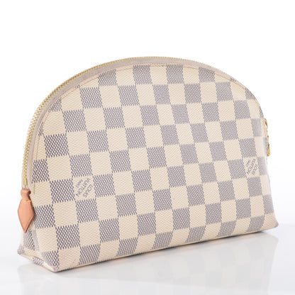 Louis Vuitton Damier Azur Cosmetic Pouch GM 3 of 12