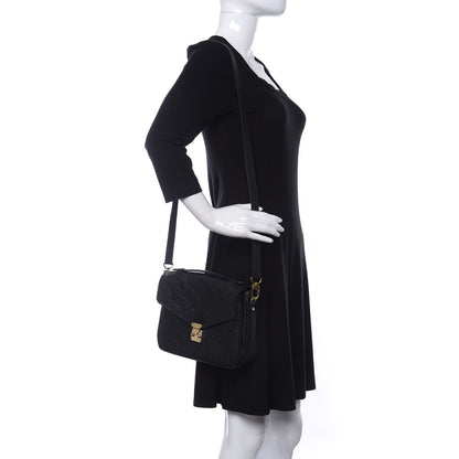 Louis Vuitton Empreinte Pochette Metis Black 2 of 10