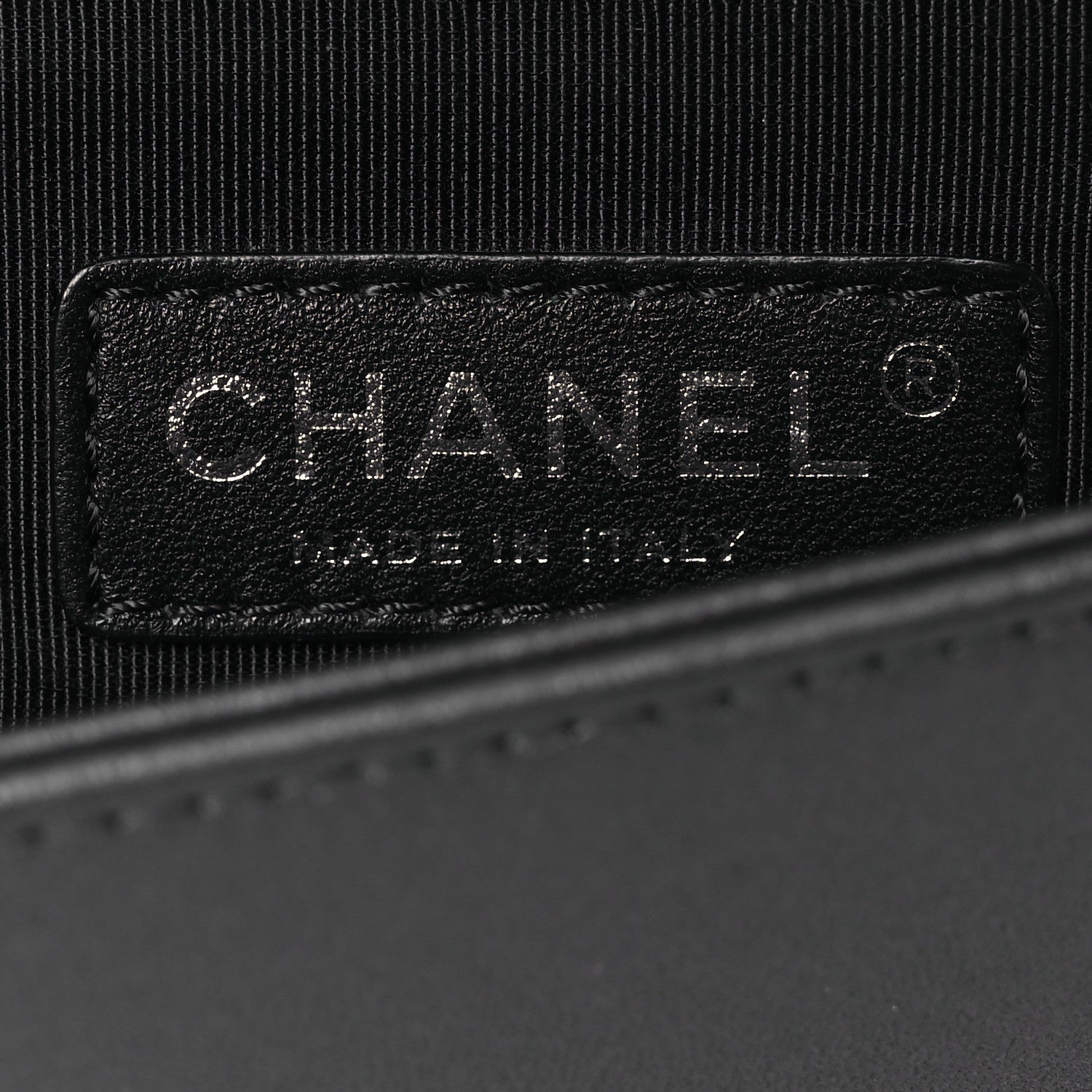 Chanel Lambskin Embossed Medium Boy Cube Flap Grey 7 of 16
