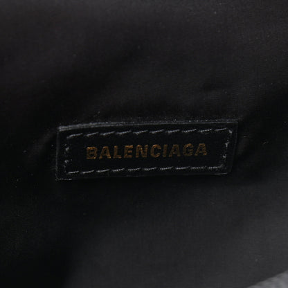 Balenciaga Recycled Sport Nylon Logo Embroidered Wheel Beltpack Black Green Fluo 9 of 10