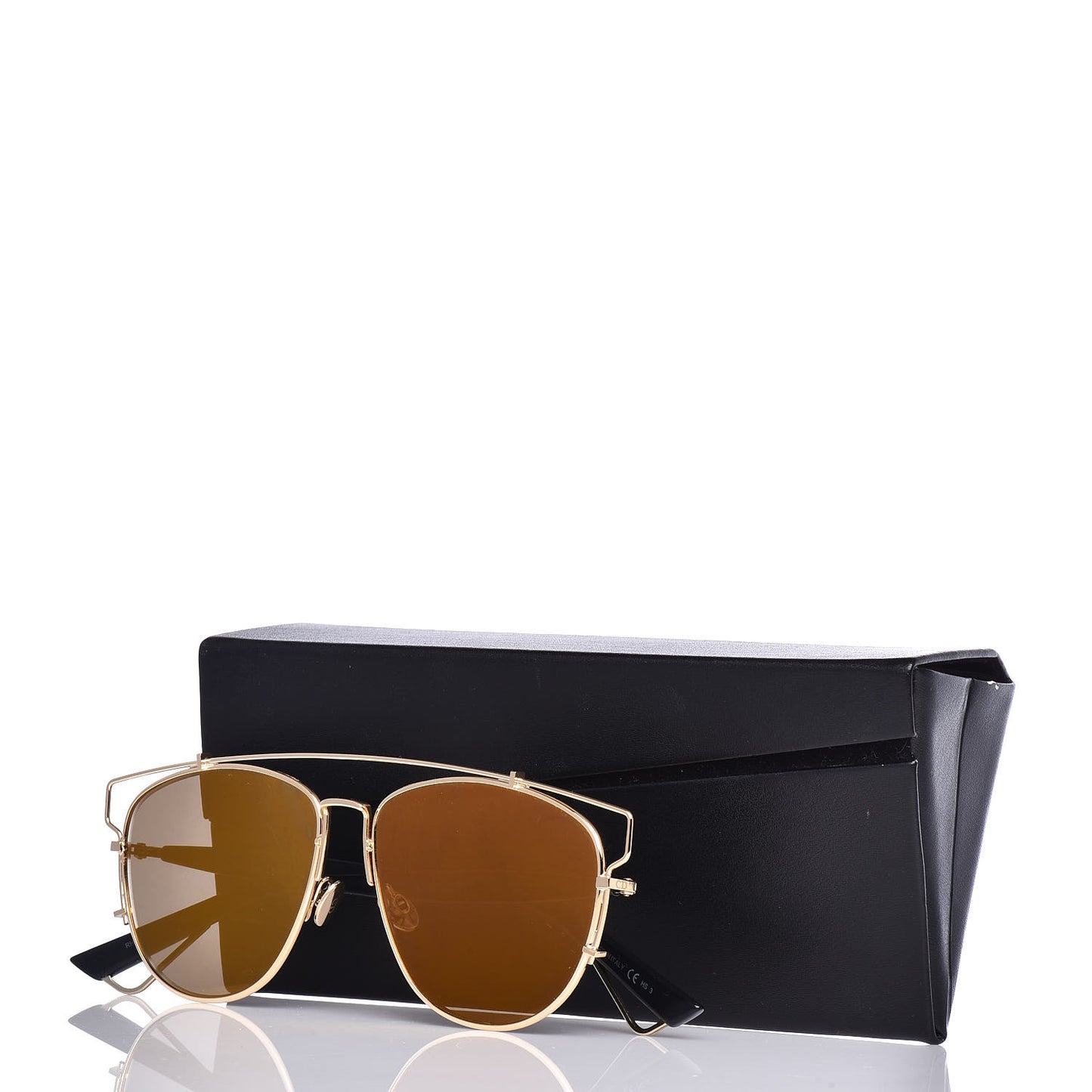Technologic Sunglasses Gold Orange