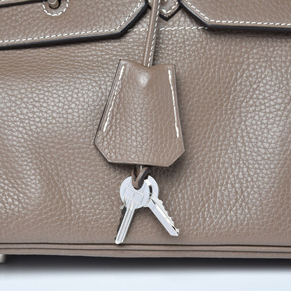 Hermes Taurillon Clemence JPG Birkin 42 Etoupe 19 of 21