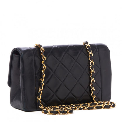 Chanel Lambskin Quilted Small Single Flap Black 3 of 10