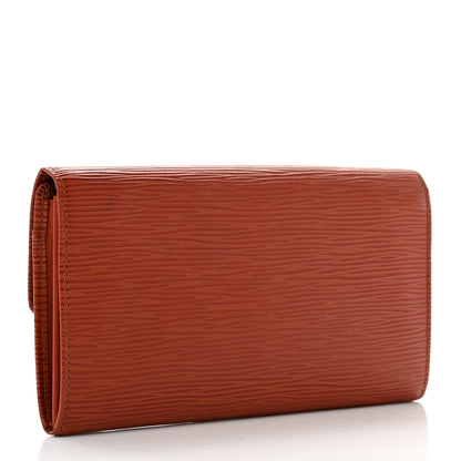 Louis Vuitton Epi Sarah Wallet Kenyan Fawn 3 of 7