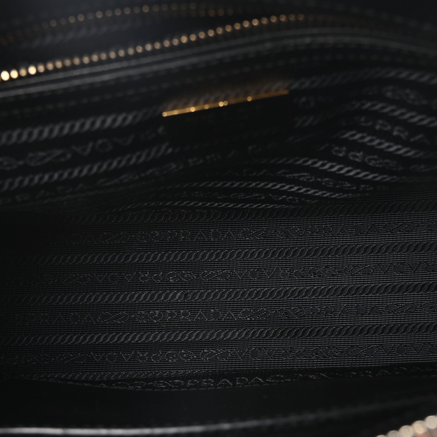 Prada Saffiano Medium Galleria Double Zip Tote Black 5 of 10