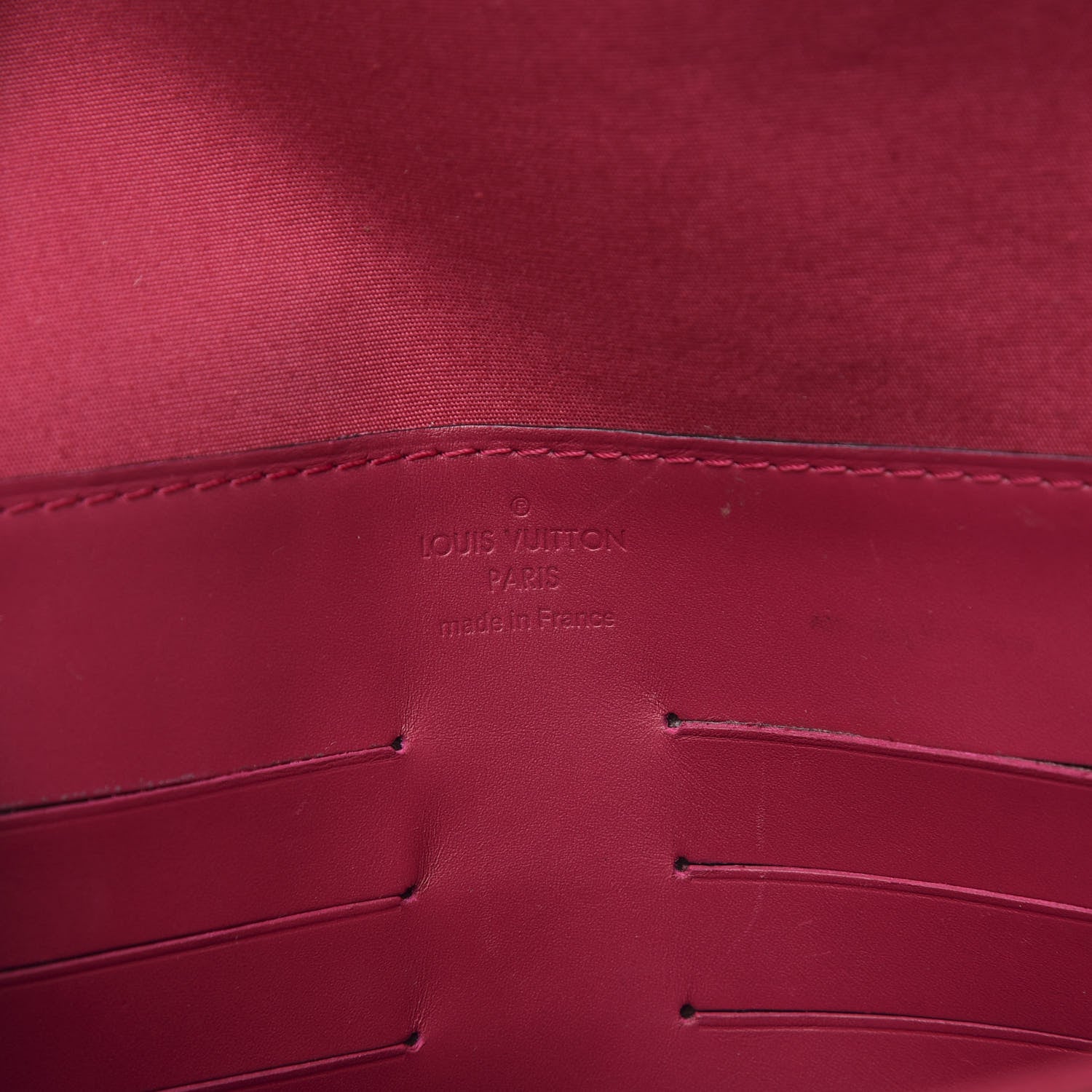 Louis Vuitton Vernis Ana Clutch Rose Indien 7 of 10