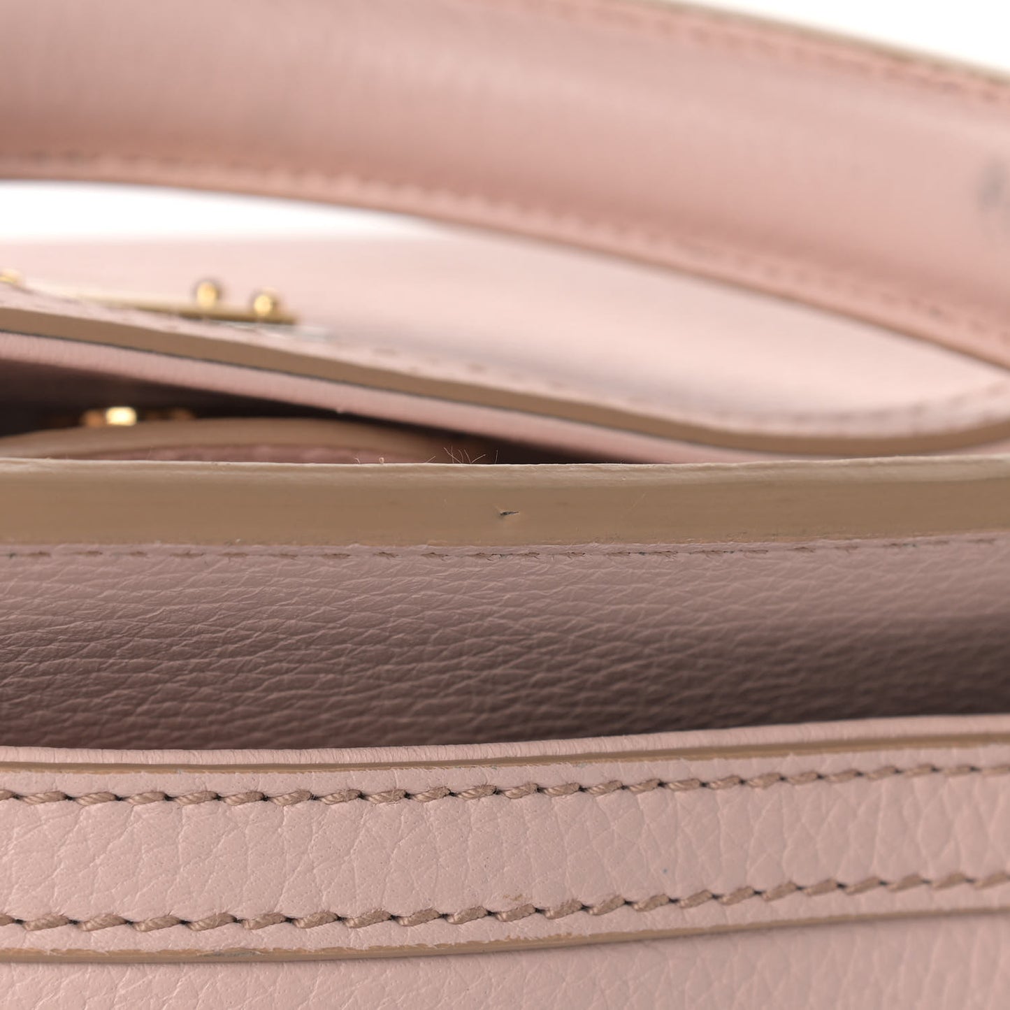 Grained Deerskin Extra Large Miss Sicily Satchel Light Pink