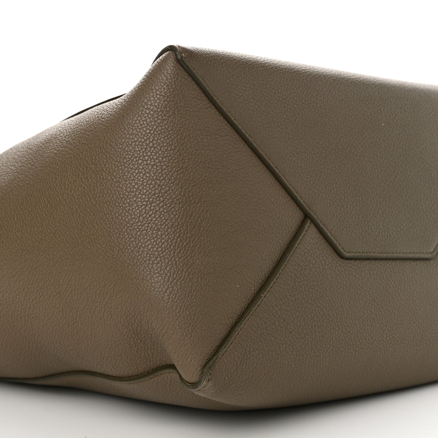 Soft Grained Calfskin Small Belt Cabas Phantom  Taupe