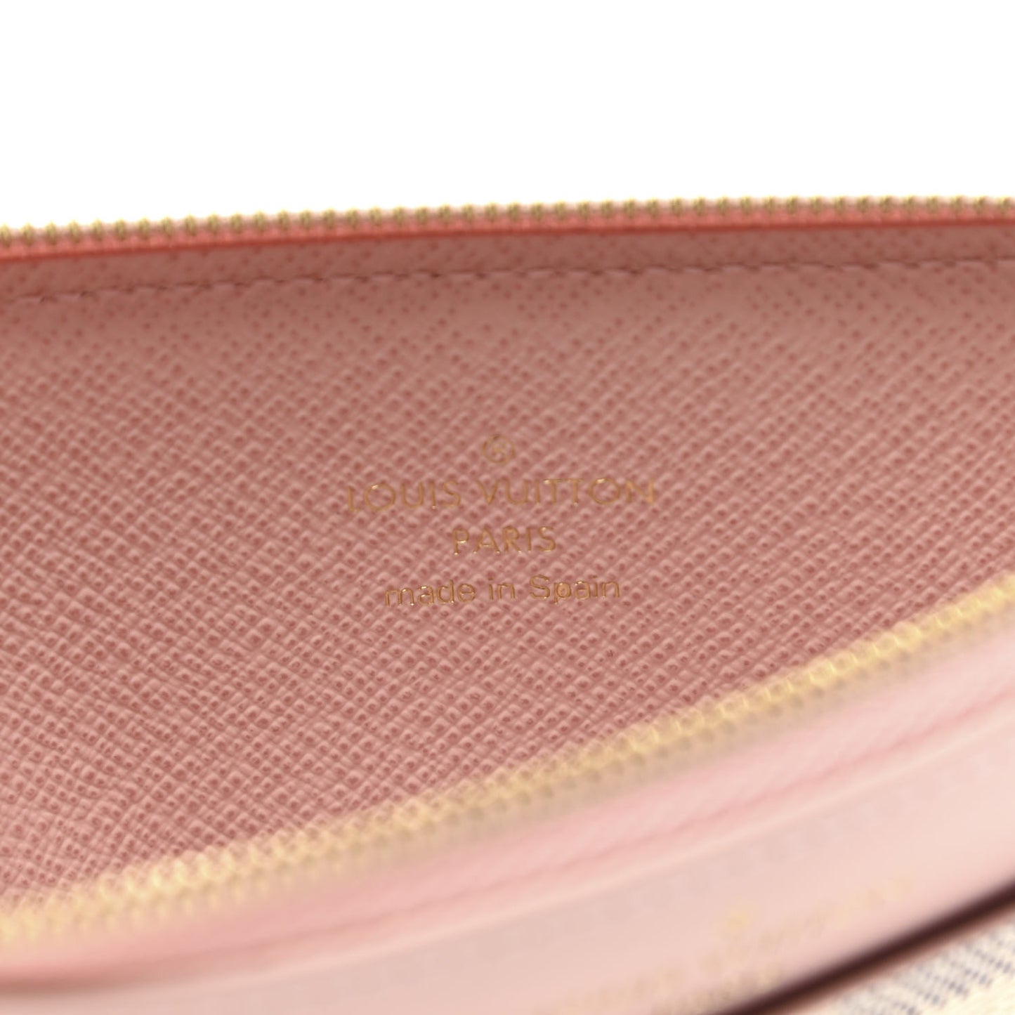 Damier Azur Slim Purse Rose Balerine