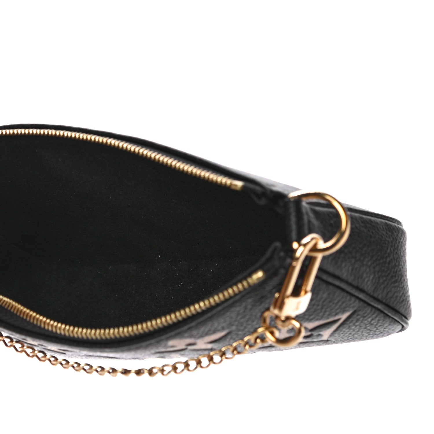 Louis Vuitton Empreinte Monogram Giant Mini Pochette Accessories Black 5 of 10