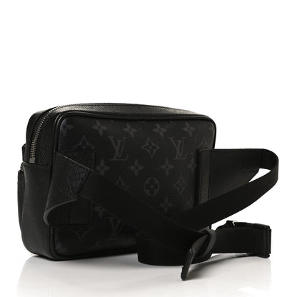 Louis Vuitton Taiga Monogram Outdoor Bumbag Black 3 of 14