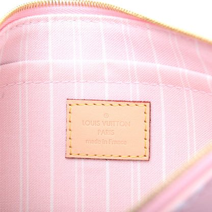 Louis Vuitton Monogram By The Pool Neverfull MM Pochette Light Pink 6 of 6