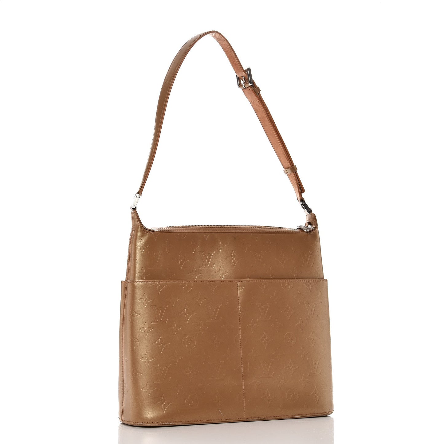 Mat Monogram Sutter Tote Ambre