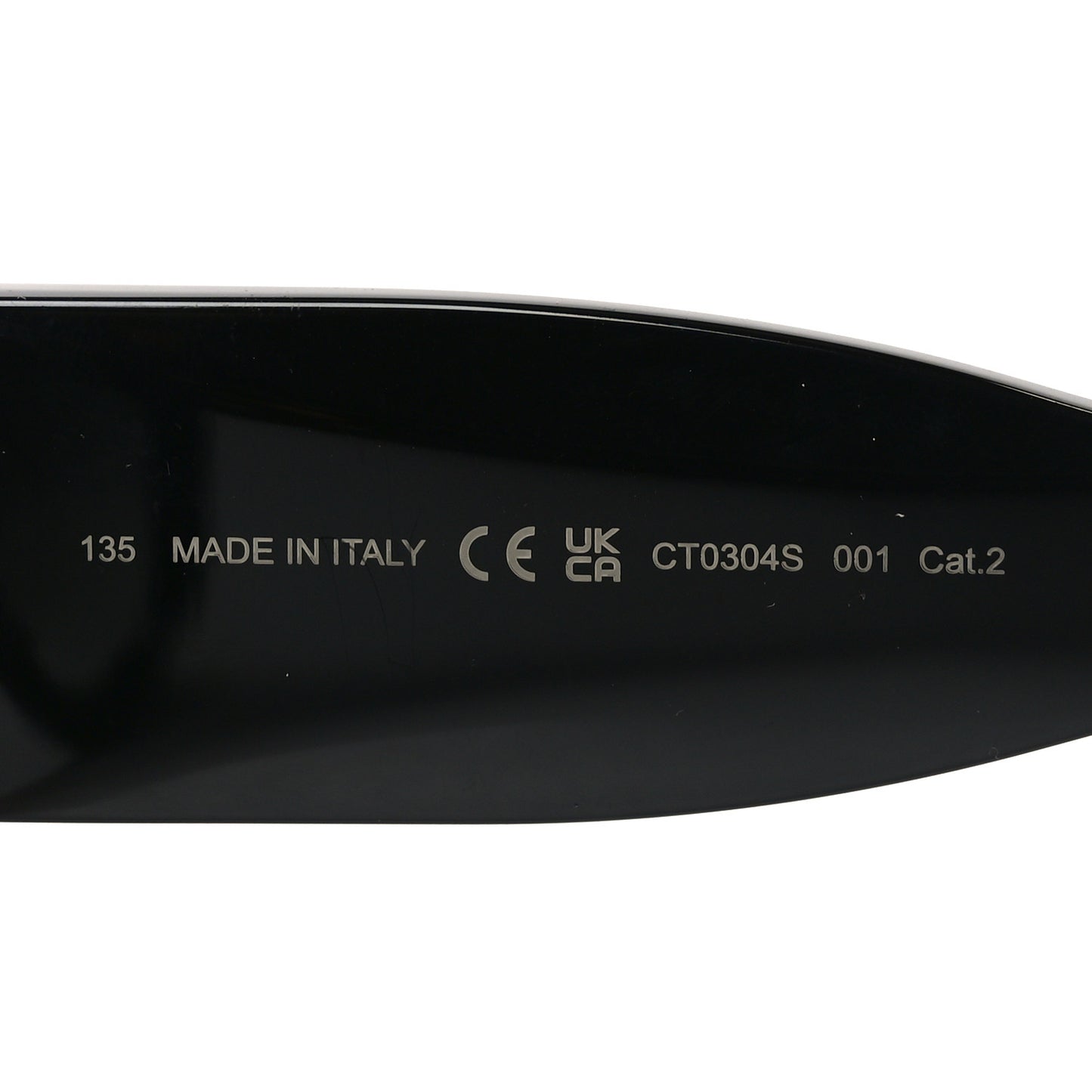 Acetate C De Cartier Sunglasses CT0304S Black