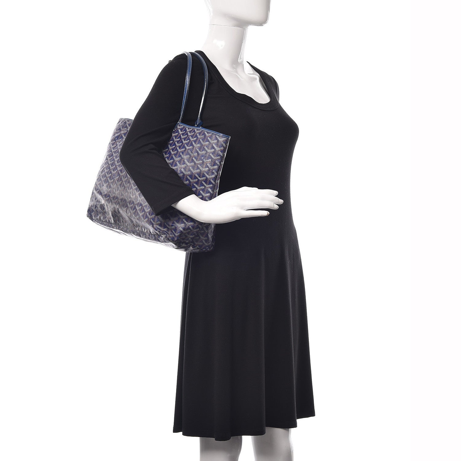 Goyard Goyardine Saint Louis PM Blue 2 of 13