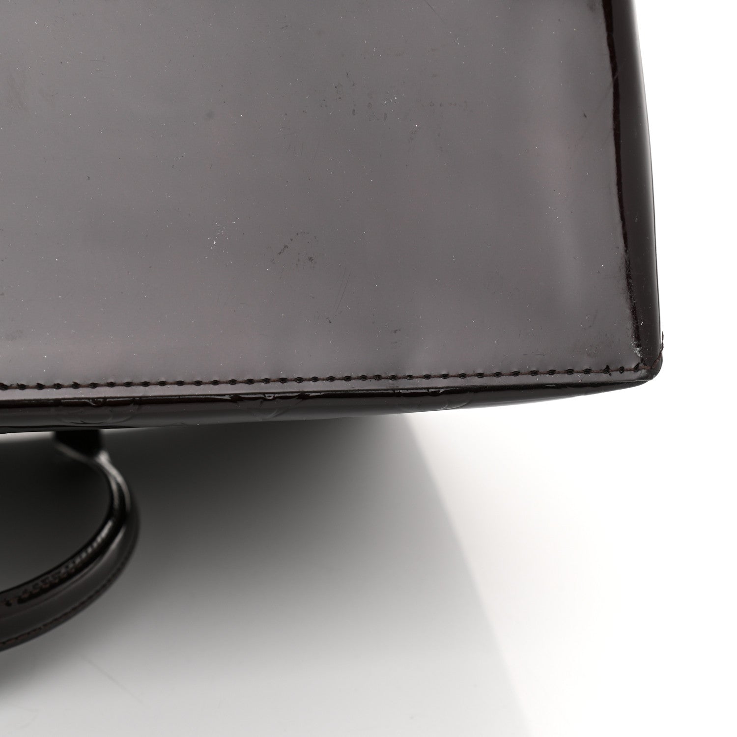 Louis Vuitton Vernis Wilshire MM Amarante 12 of 13
