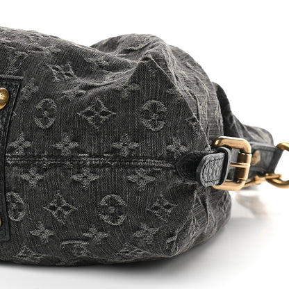 Louis Vuitton Denim Neo Cabby MM Black 9 of 10