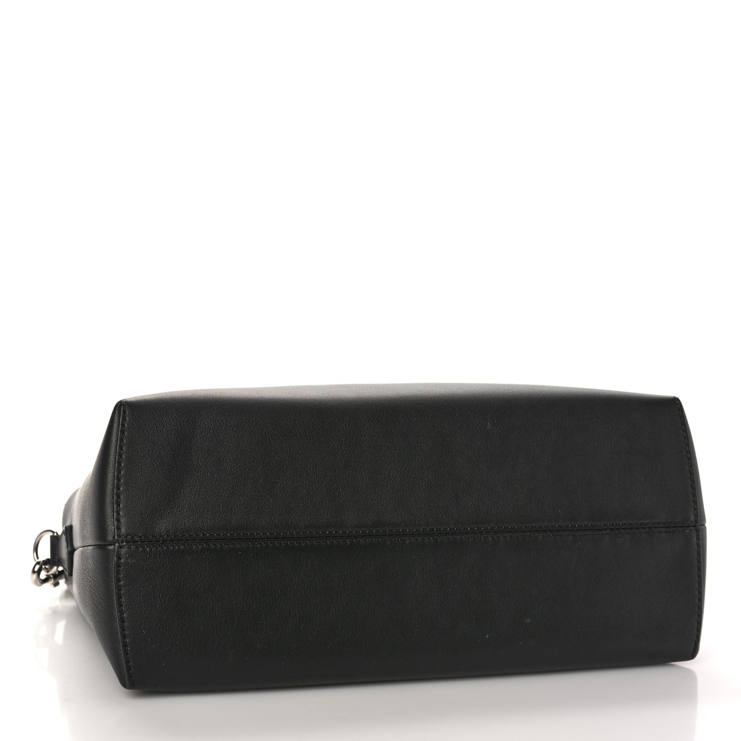 Vitello Dolce Scalloped Pearl Studded Medium By The Way Boston Bag Black