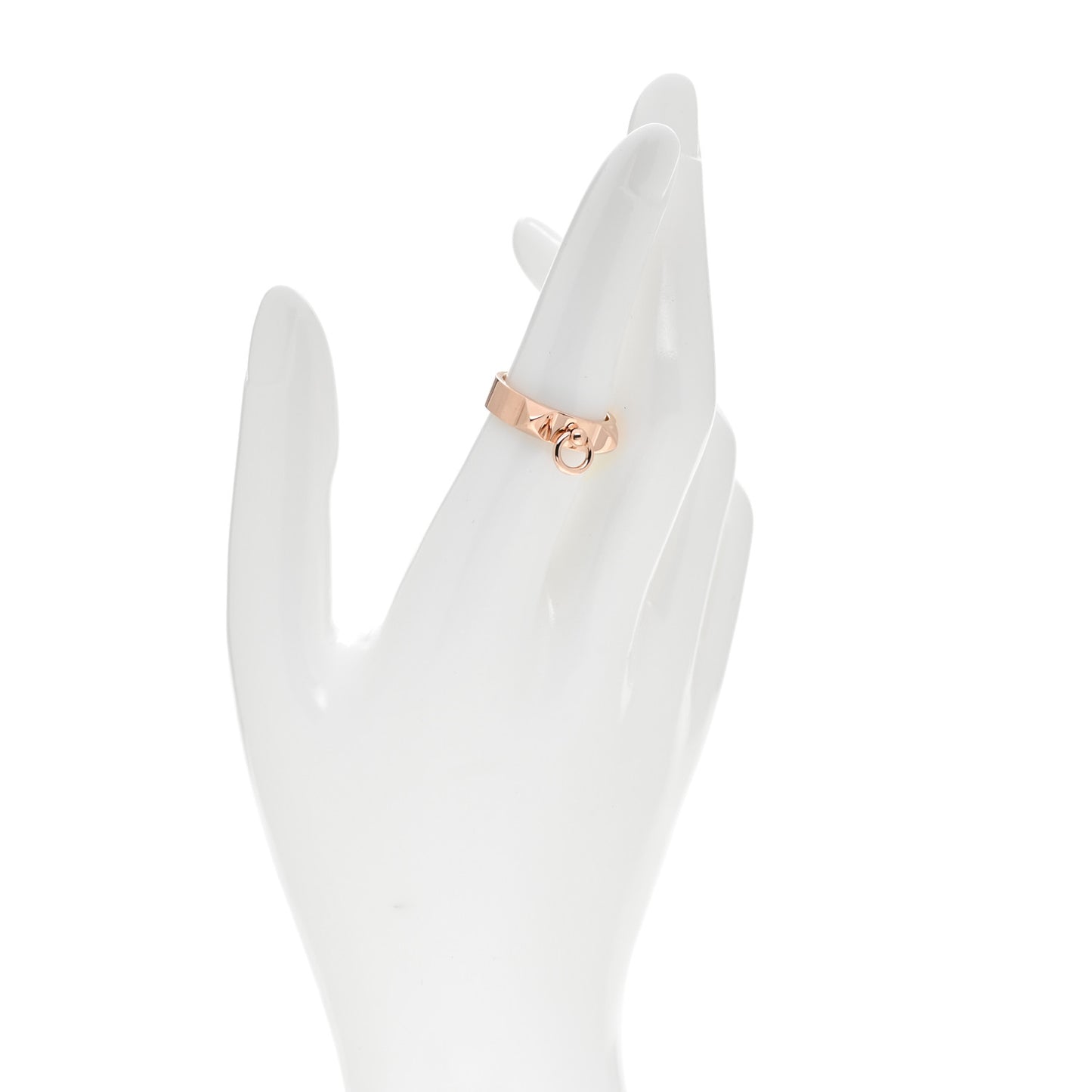 18K Rose Gold PM Collier De Chien Ring 53 6.25
