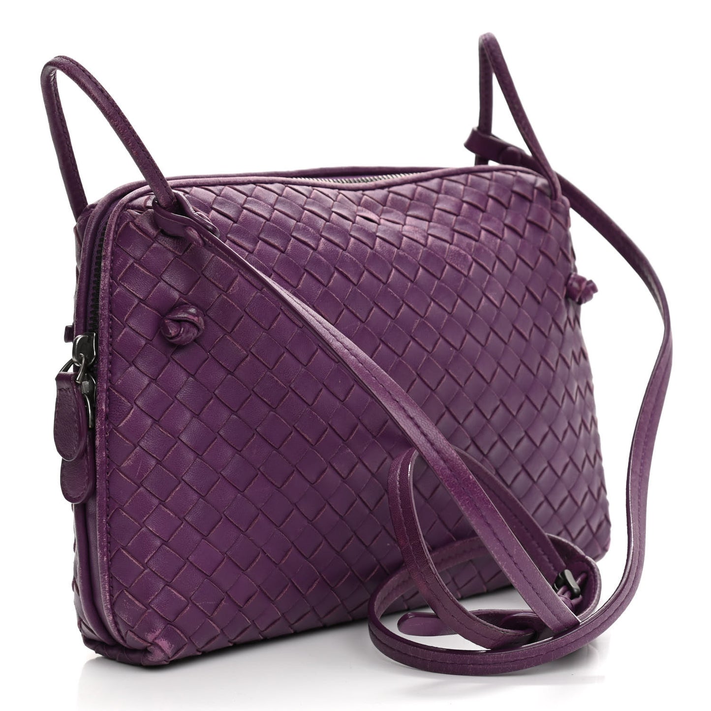 Nappa Intrecciato Nodini Bag Mona Lisa