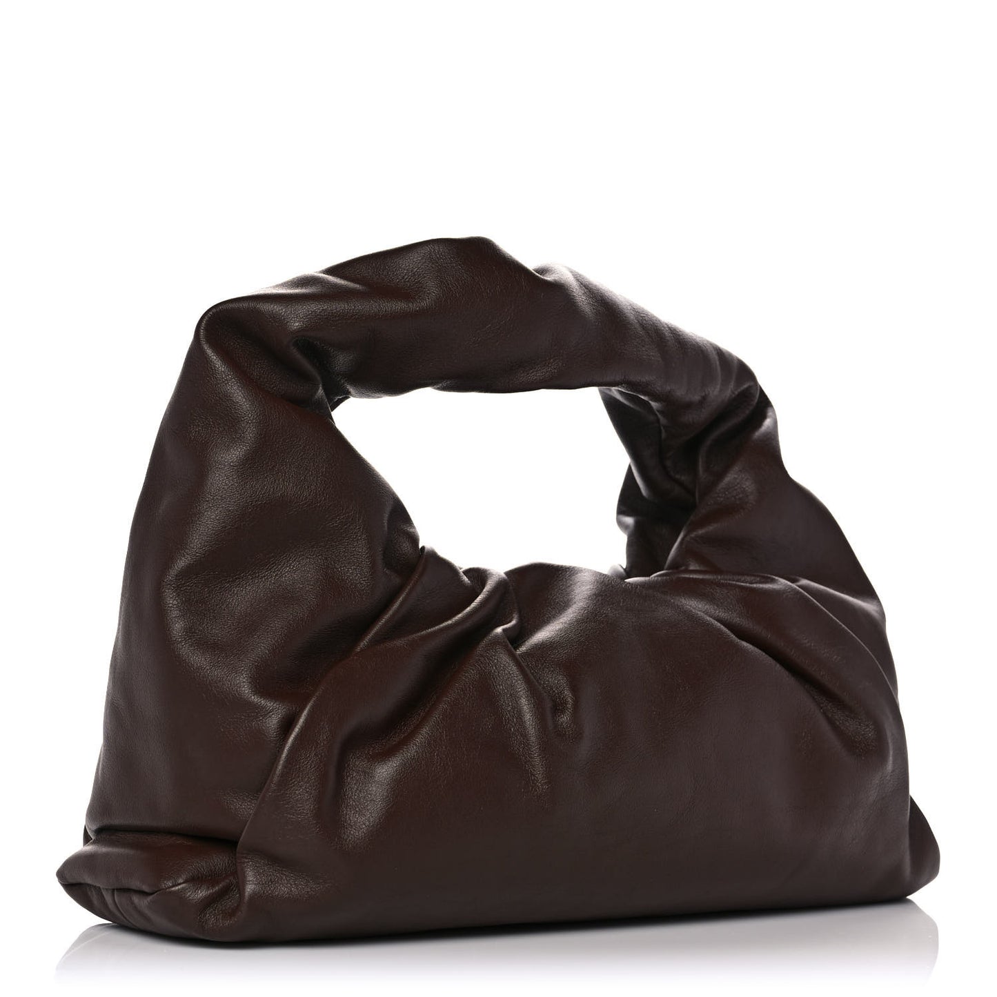 Smooth Butter Calfskin Small The Shoulder Pouch Brownie