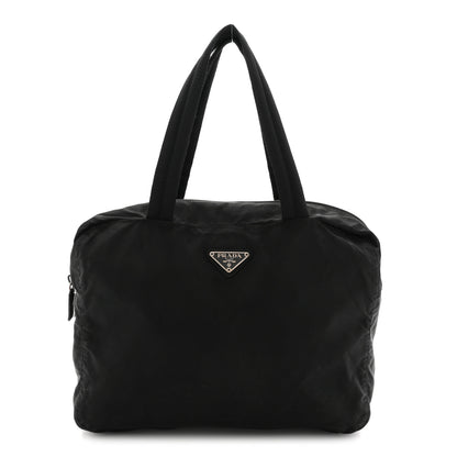 Prada Tessuto Nylon Shoulder Bag  Black 2 of 21