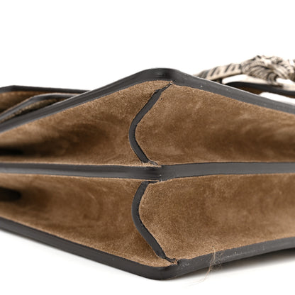 Gucci GG Supreme Monogram Small Dionysus Shoulder Bag Taupe 9 of 10