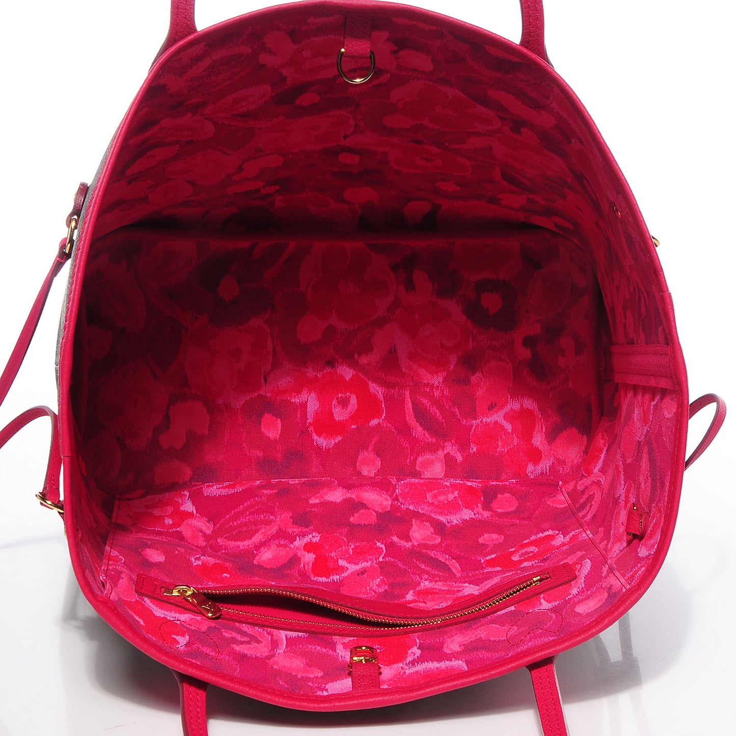 Monogram Articles de Voyage Ikat Neverfull MM Rose Indien