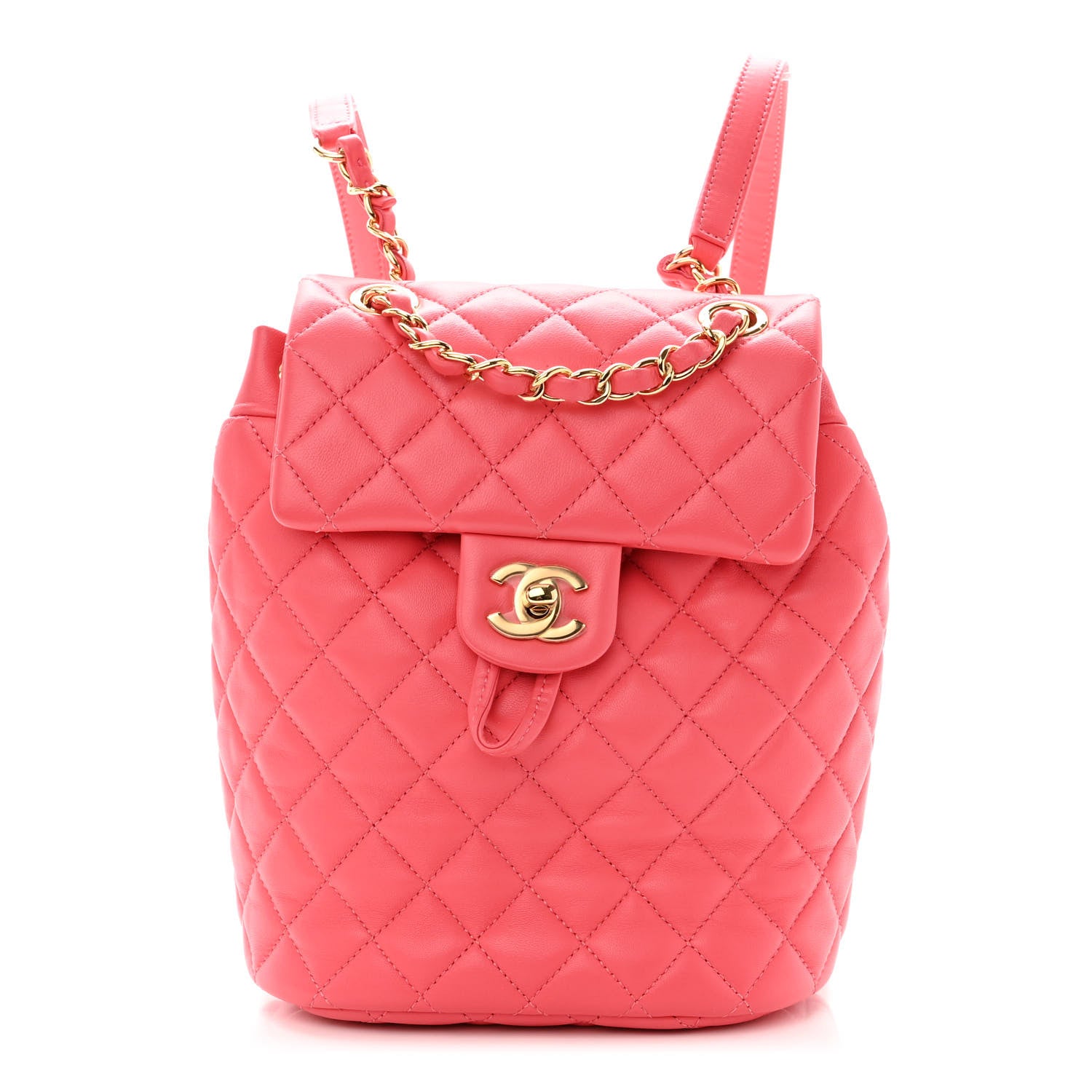 Chanel Lambskin Quilted Mini Urban Spirit Backpack Pink 1 of 9