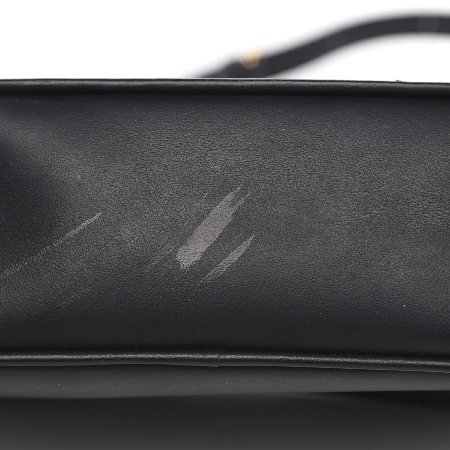 Fendi Vitello Century FF 1974 Embossed Mini Camera Case Black 8 of 11