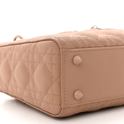 Christian Dior Ultra Matte Calfskin Cannage Small My ABCDior Lady Dior Beige 9 of 12