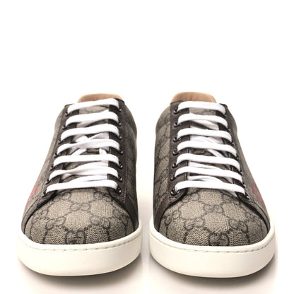 Gucci GG Supreme Monogram Boutique Ace Sneakers 38 Brown 2 of 9