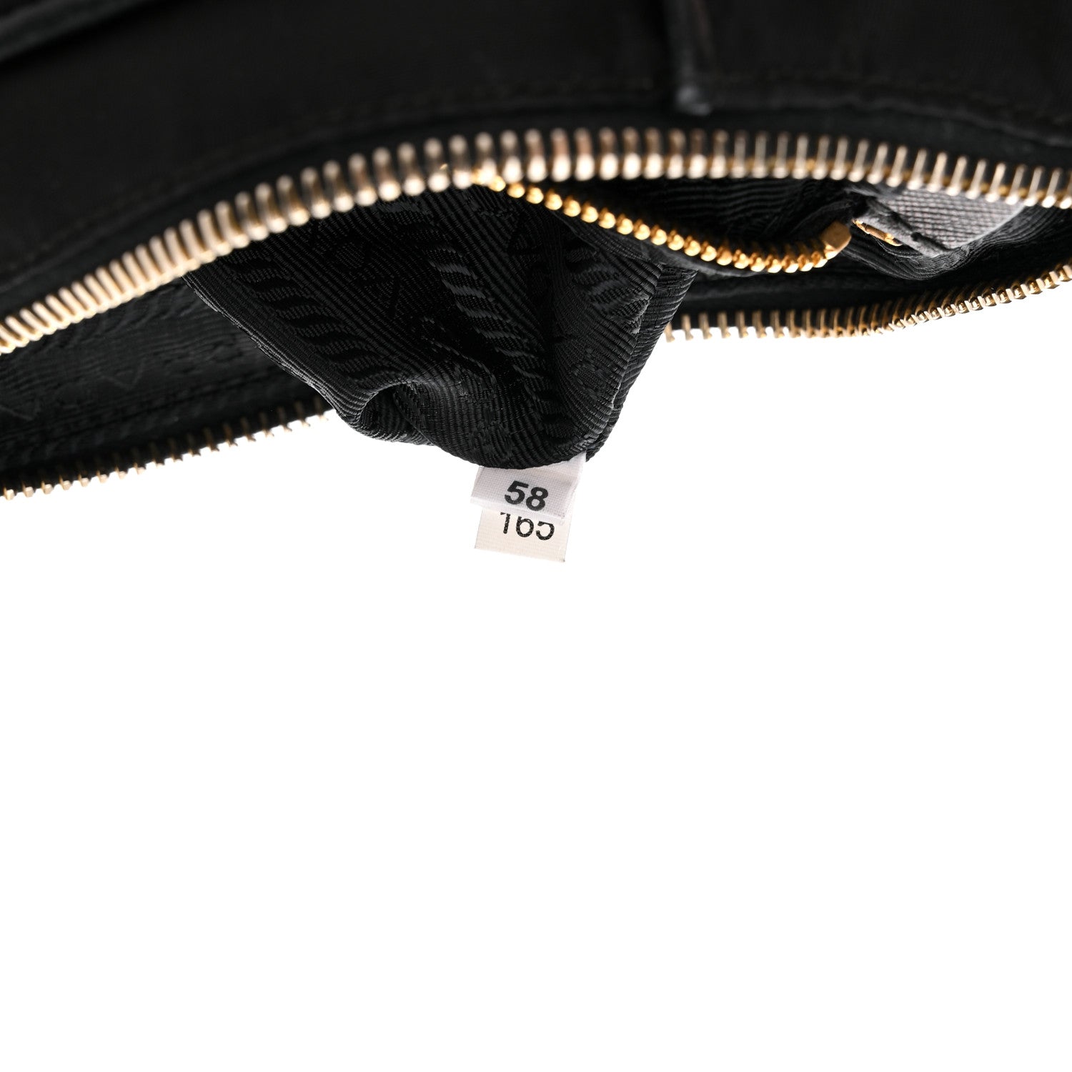 Prada Tessuto Nylon Saffiano Crossbody Bag Black 8 of 15