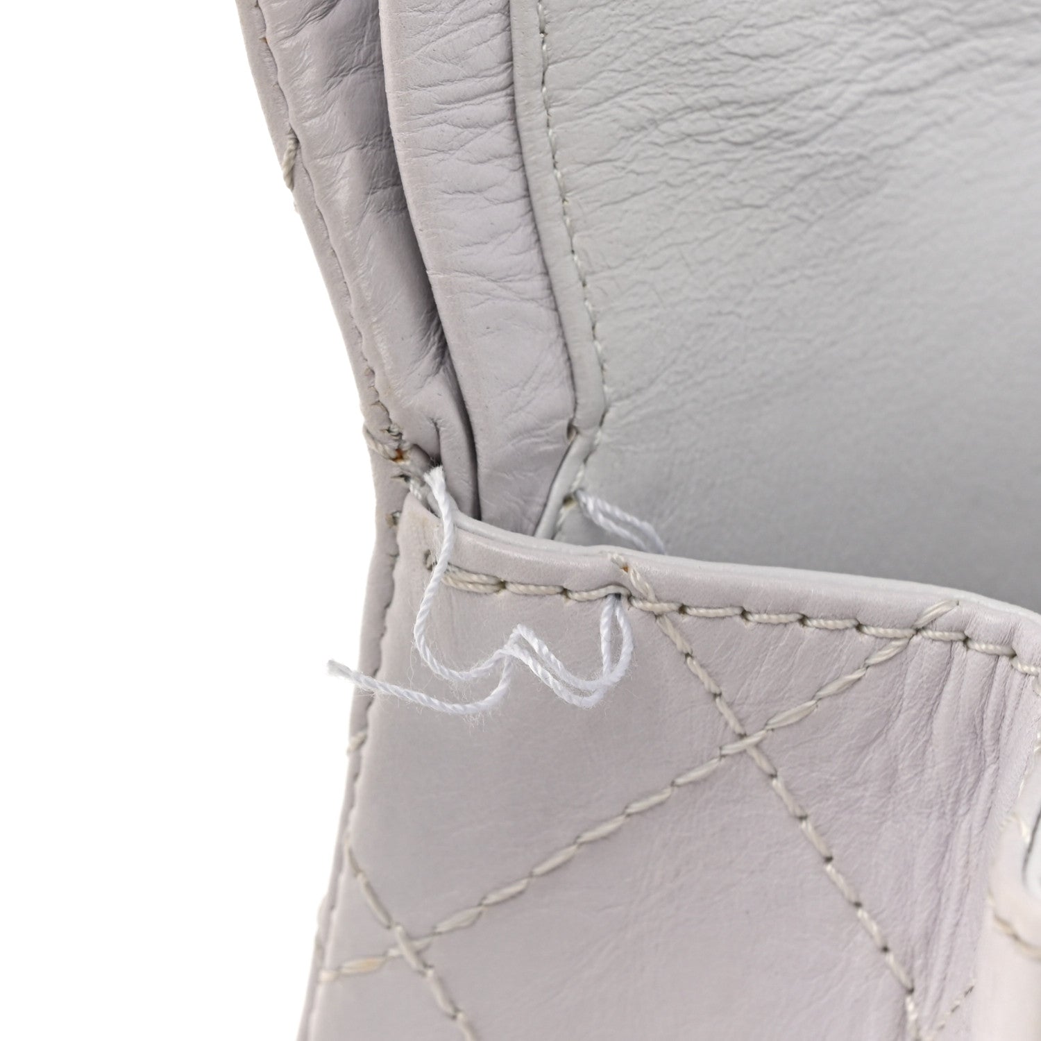 Chanel Aged Calfskin Quilted 2.55 Reissue 226 Flap White 11 of 15