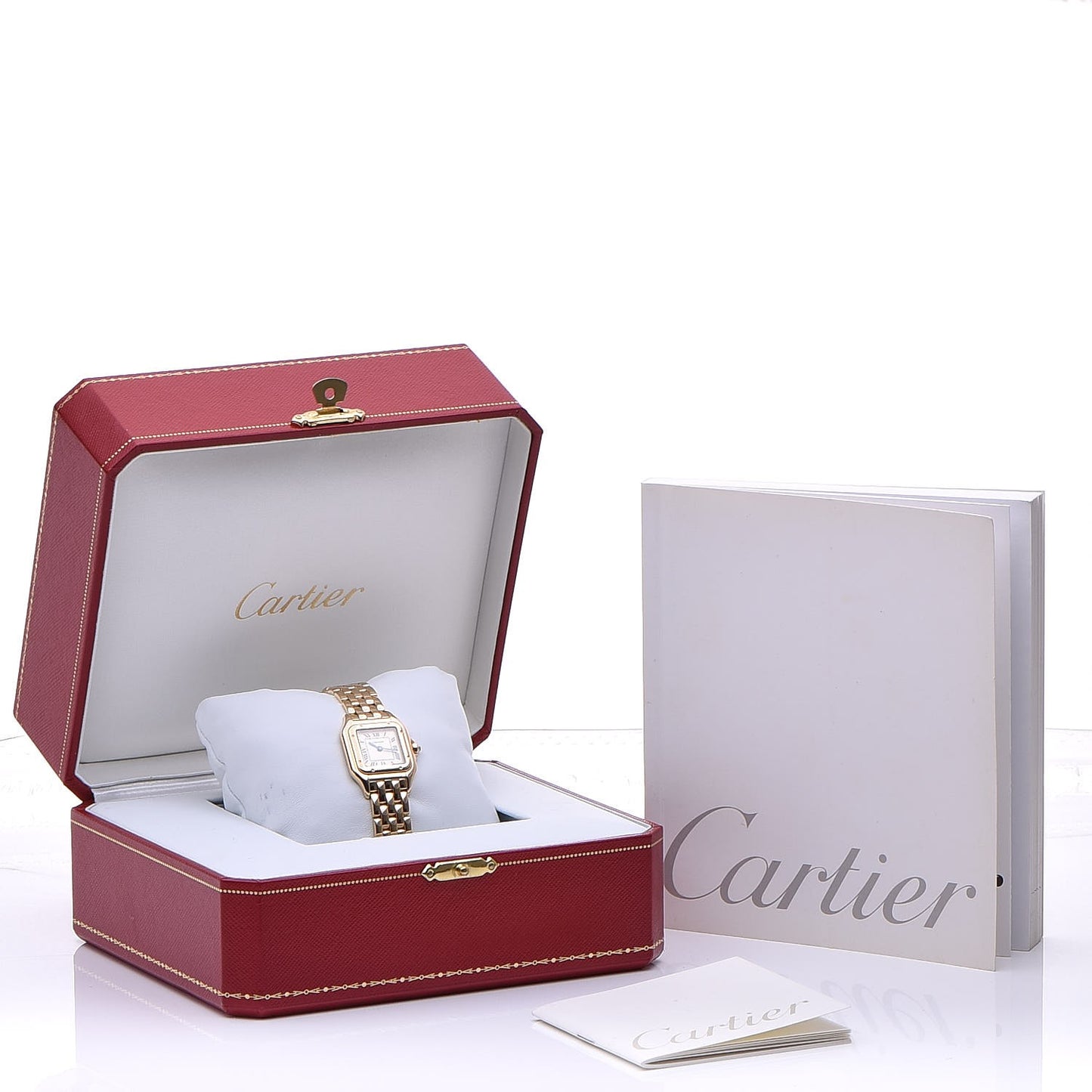 18K Yellow Gold 22mm Panthere Quartz Watch