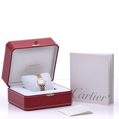 Cartier 18K Yellow Gold 22mm Panthere Quartz Watch 9 of 9