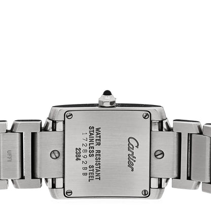 Cartier Stainless Steel 20mm Tank Francaise Quartz Watch 4 of 4
