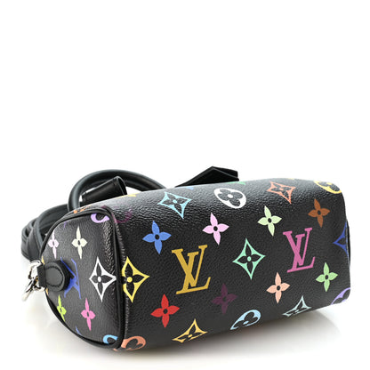 Louis Vuitton LV x TM Monogram Multicolor Nano Speedy Black 7 of 17
