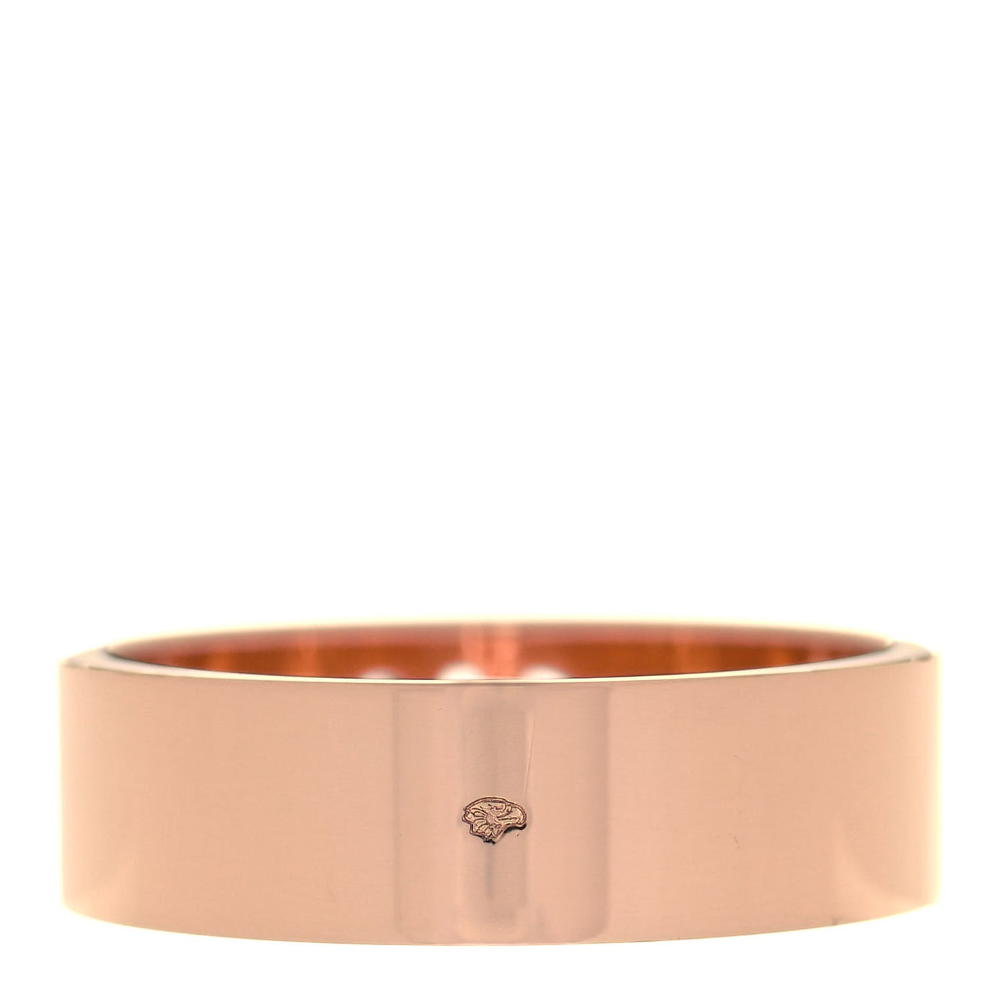 18K Rose Gold Diamond PM H D'Ancre Ring 53 6.25