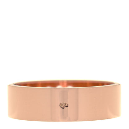 Hermes 18K Rose Gold Diamond PM H D'Ancre Ring 53 6.25 5 of 10