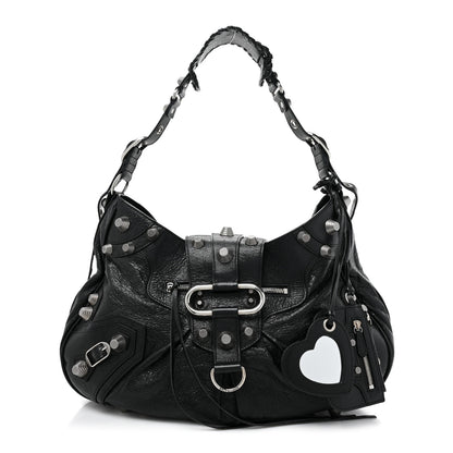 Balenciaga Agneau Arena Large Le Cagole Shoulder Bag Black 1 of 9