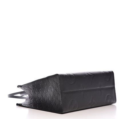Louis Vuitton Empreinte Monogram Giant Onthego GM Black 3 of 10