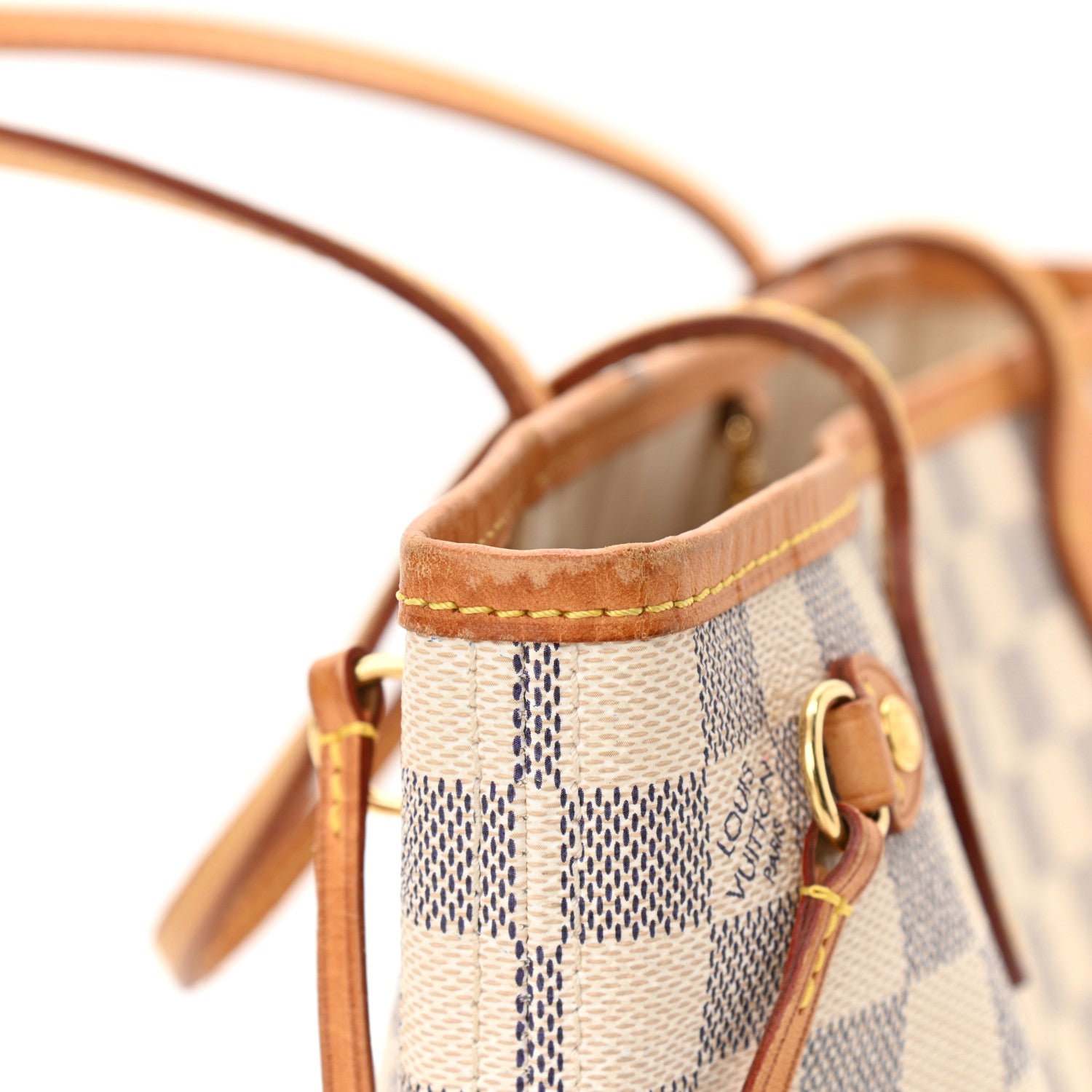 Louis Vuitton Damier Azur Neverfull PM 12 of 14