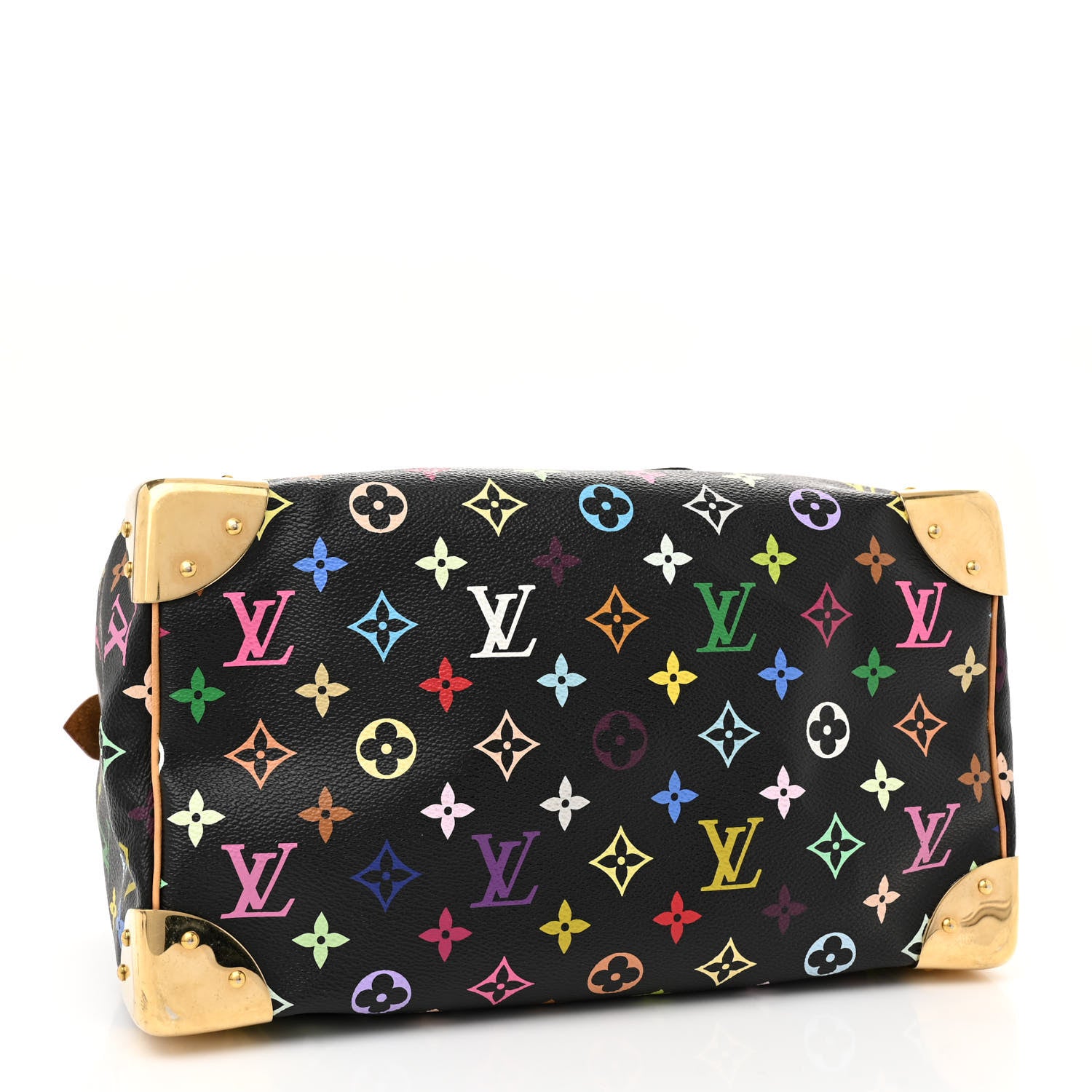 Louis Vuitton Monogram Multicolor Speedy 30 Black 4 of 12