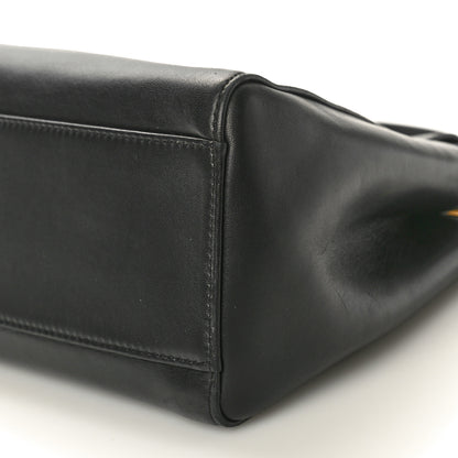 Fendi Nappa Mini Peekaboo Iconic Satchel Black 9 of 9