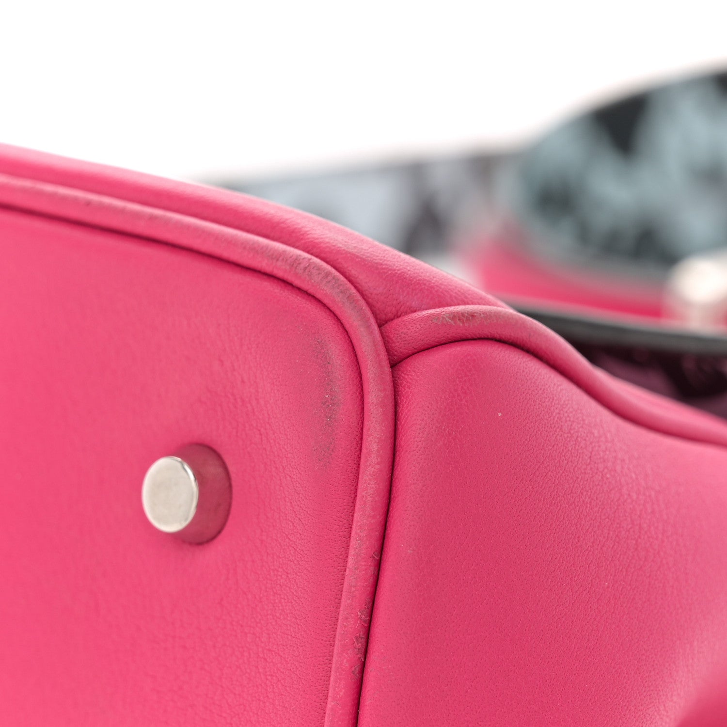 Christian Dior Smooth Calfskin Mini Be Dior Flap Pink 1650390