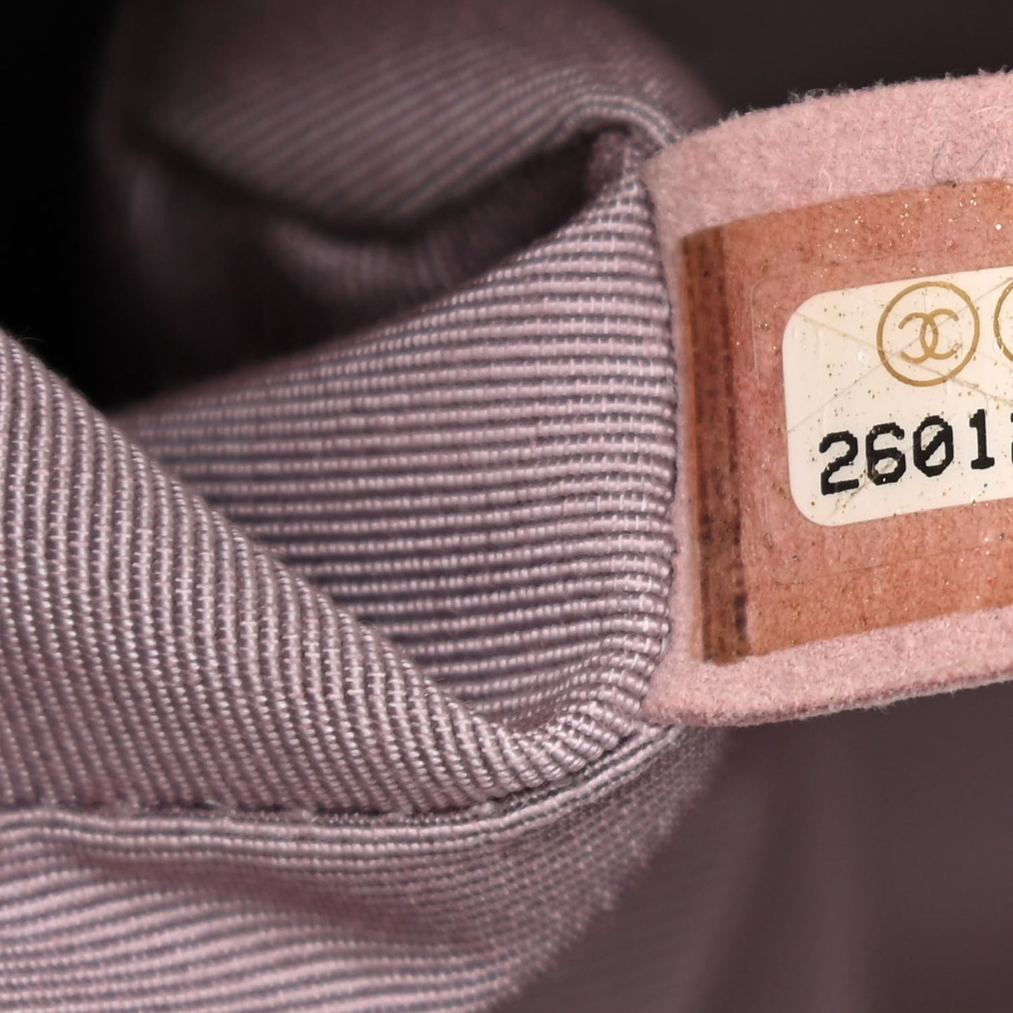 Tweed Medium Single Flap Pink