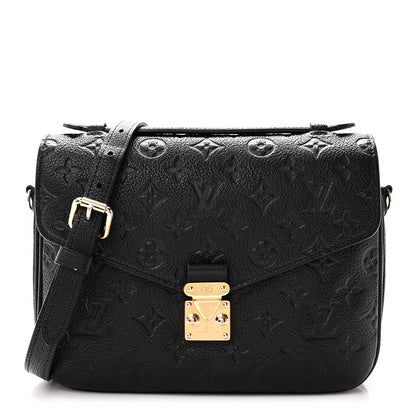 Louis Vuitton Empreinte Pochette Metis Black 1 of 9