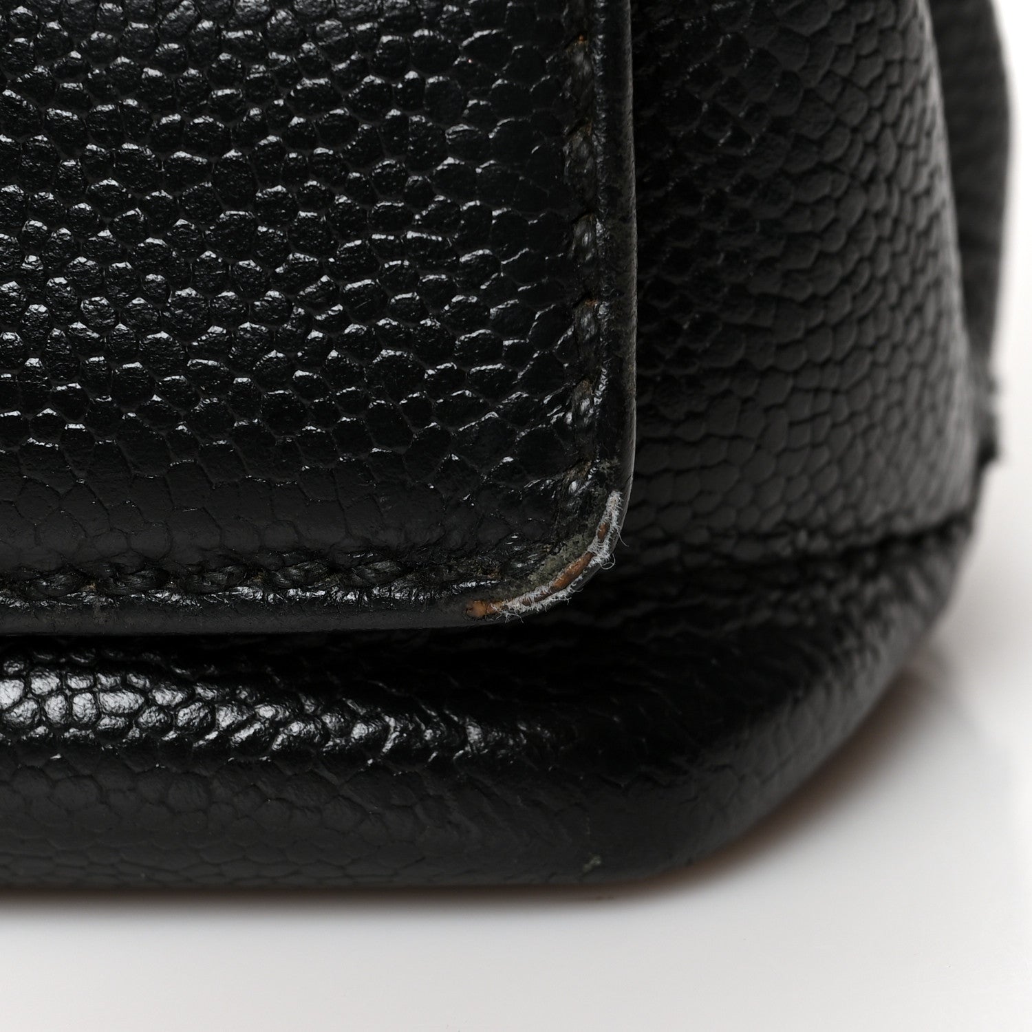 Chanel Caviar Square Stitched Small Flap Black 15 of 15